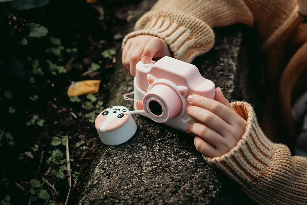 kiimento Super Snapper cameras for kids ages 5 to 8 – touchscreen kids cameras