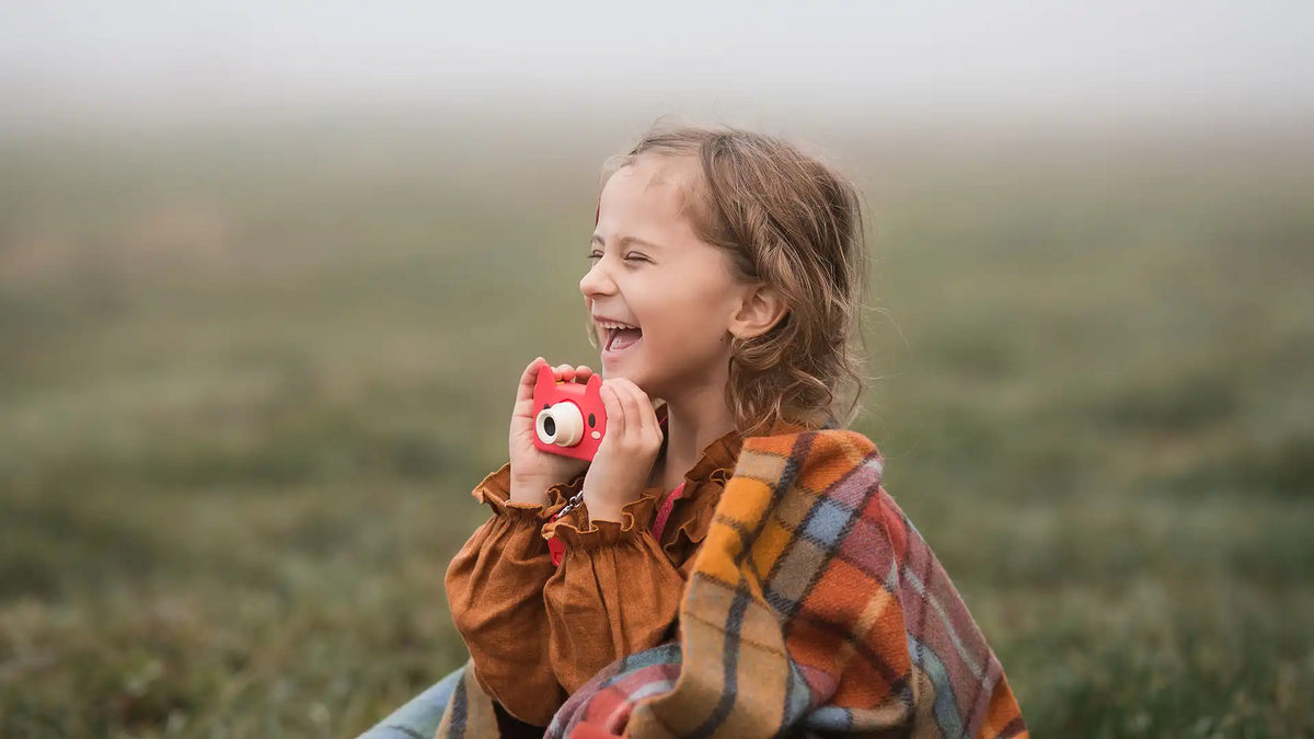 kiimento original kids cameras – Bear, Fox, Sloth, Cat and Unicorn designs