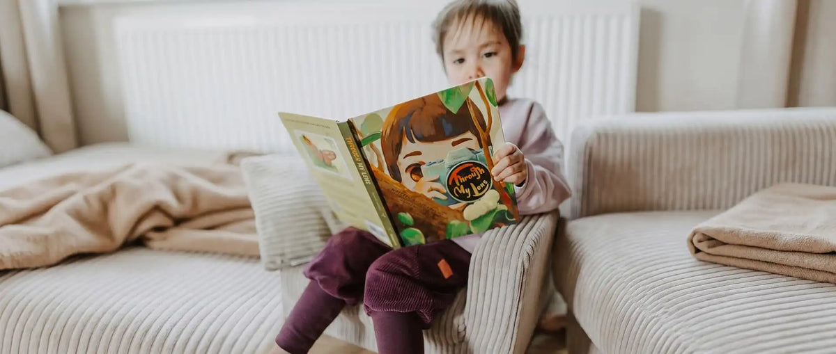 kiimento Through My Lens Activity Book – photography challenge book for kids