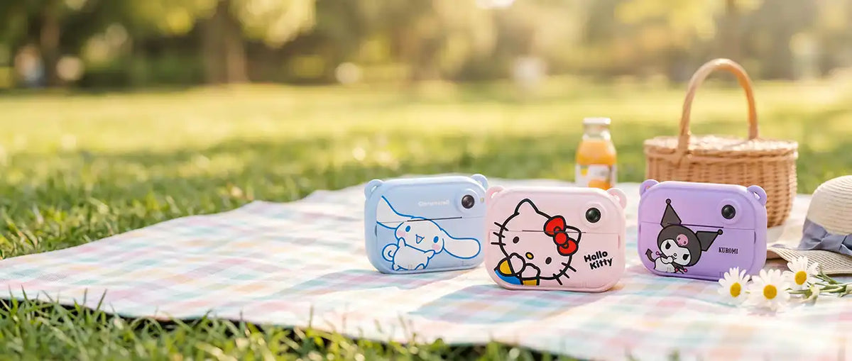 Shop all kiimento Model P instant print cameras – Panda, Hello Kitty, Kuromi, Cinnamoroll